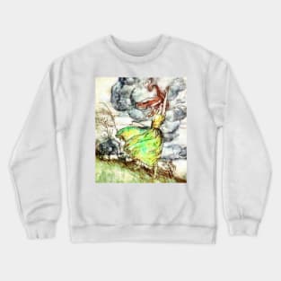 The Girl on the Moor Crewneck Sweatshirt